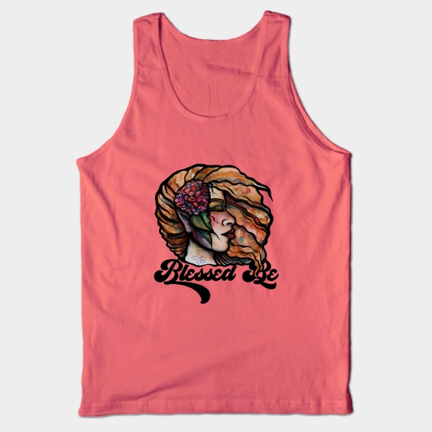 Blessed Be Goddess Tank Top by bubbsnugg